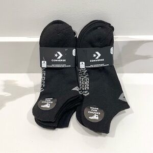 NEW Converse Half Cushion No Show Socks